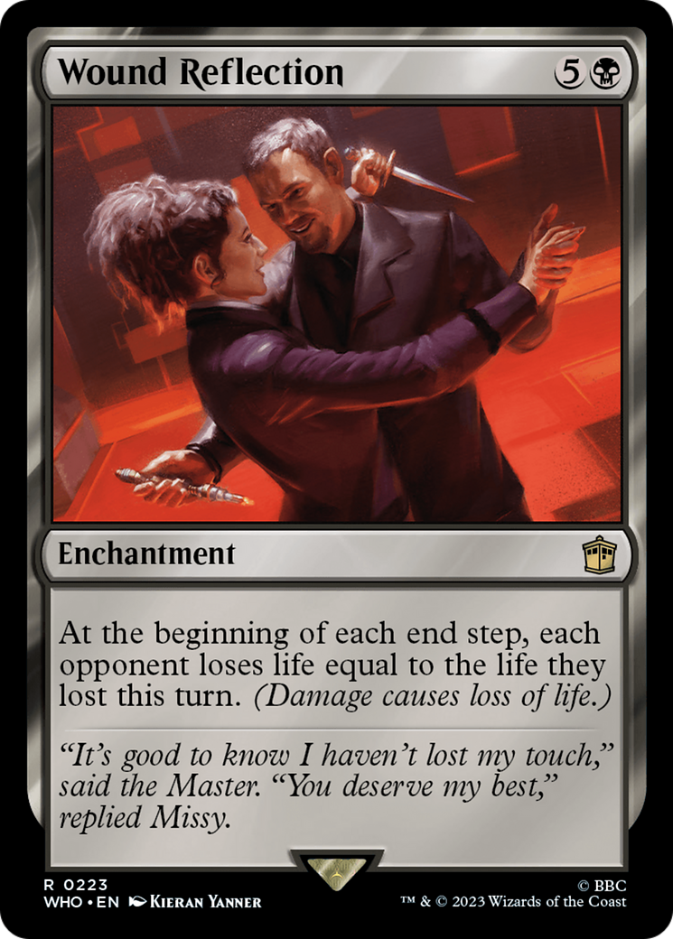 Image of Wound Reflection (WHO-223) - Doctor Who Foil
