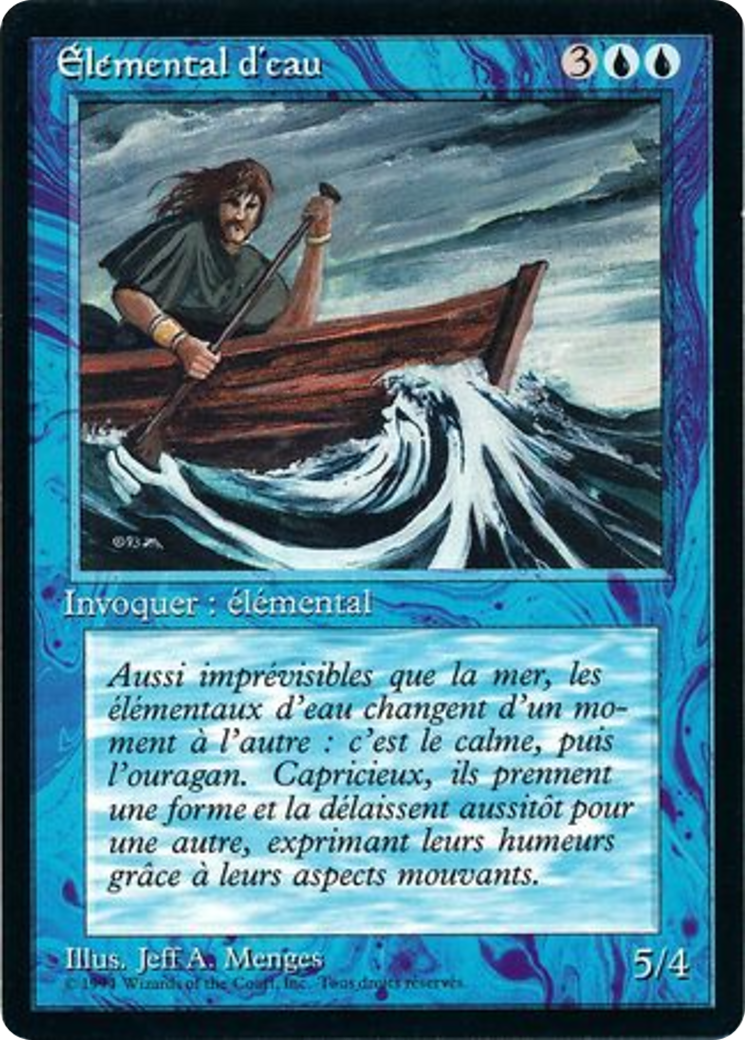 Image of Water Elemental (FBB-) - Foreign Black Border