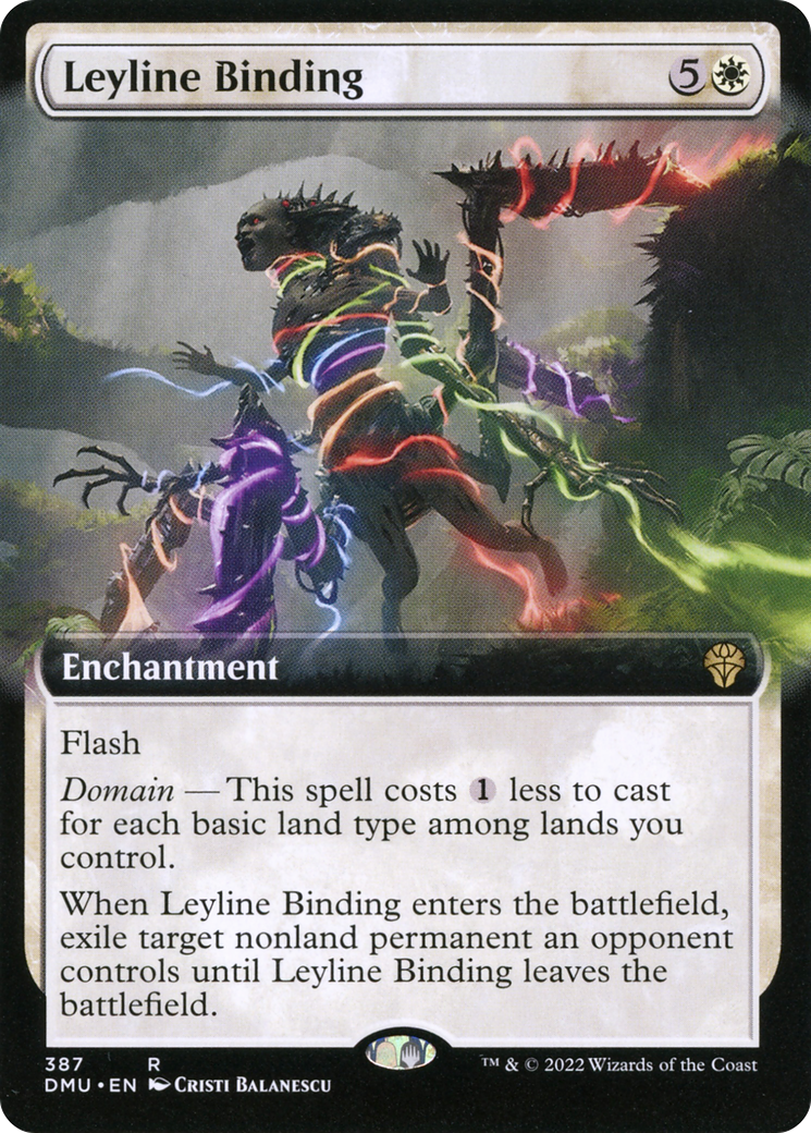 Image of Leyline Binding (Extended Art) (DMU-387) - Dominaria United: (Extended Art) Foil