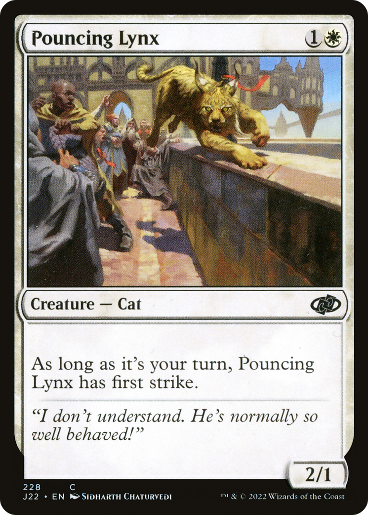 Image of Pouncing Lynx (J22-228) - Jumpstart 2022