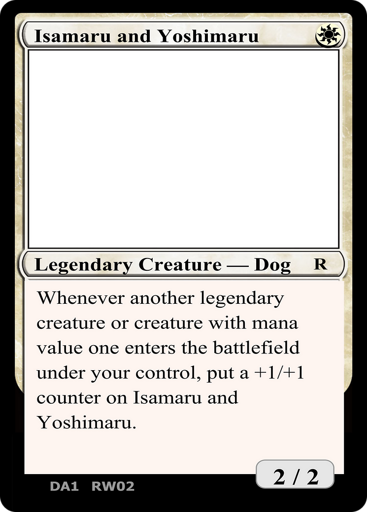 Image of Isamaru and Yoshimaru (UNK-RW02B) - Unknown Event