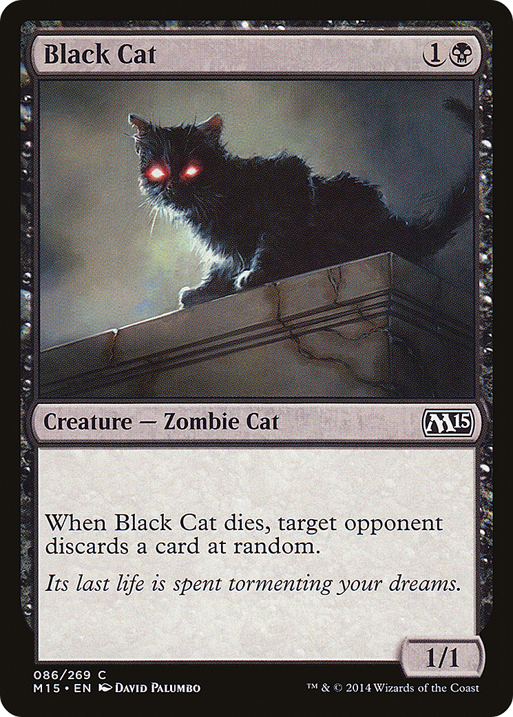 Image of Black Cat (M15-086) - Magic 2015