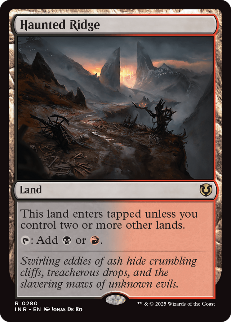 Image of Haunted Ridge (INR-280) - Innistrad Remastered Foil