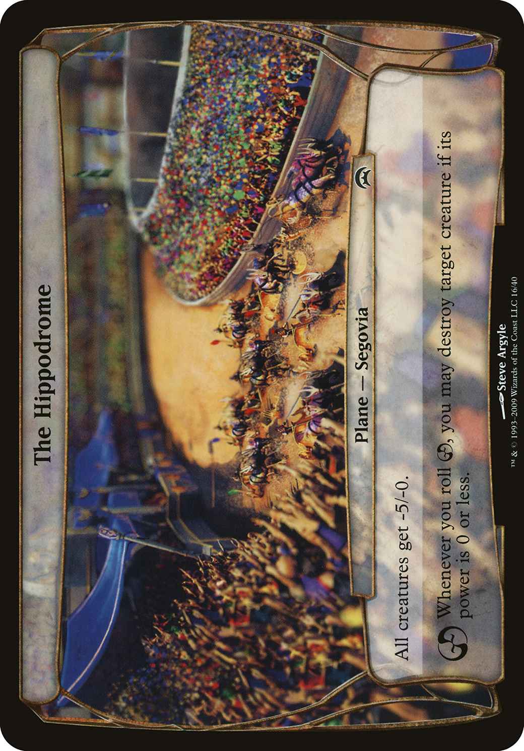Image of The Hippodrome (Planechase) (OVER-) - Planechase Planes