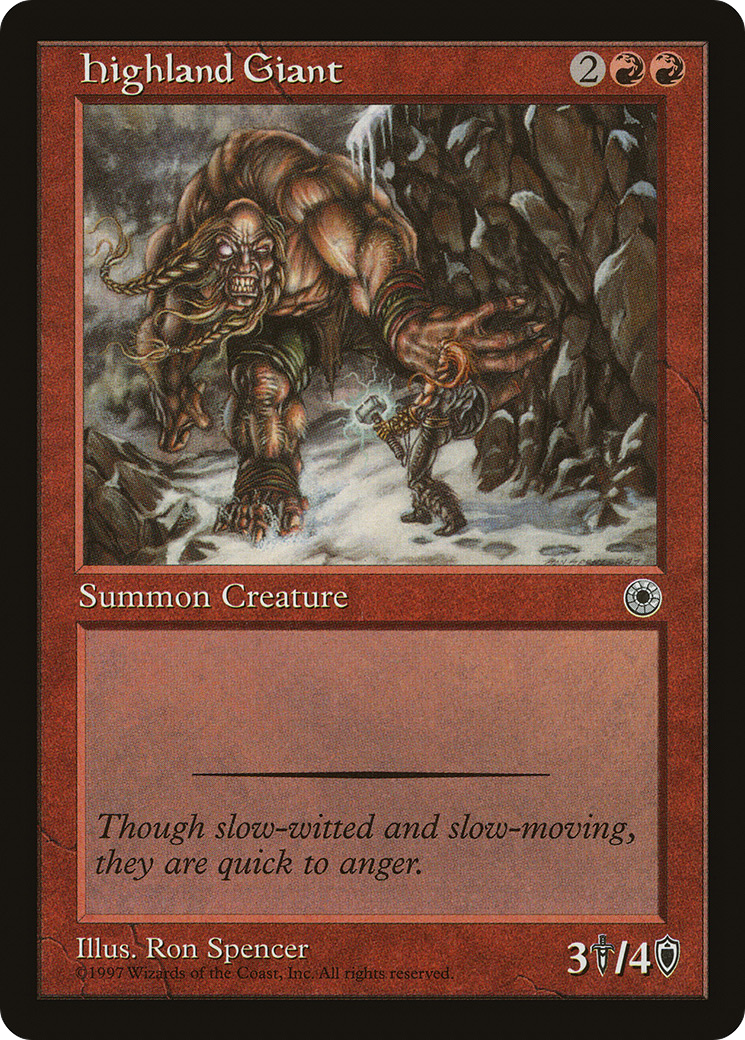Image of Highland Giant (POR-) - Portal