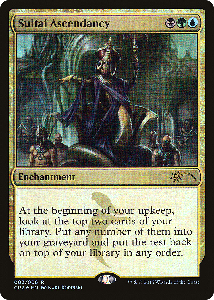 Image of Sultai Ascendancy (UMP-003) - Fate Reforged Clash Pack Foil