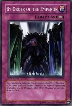 Image of By Order of the Emperor (SDDE-EN029) - Structure Deck: The Dark Emperor Unlimited