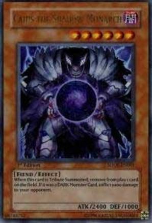 Image of Caius the Shadow Monarch (SDDE-EN001) - Structure Deck: The Dark Emperor Unlimited