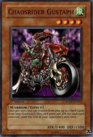 Image of Chaosrider Gustaph (SDDE-EN012) - Structure Deck: The Dark Emperor Unlimited