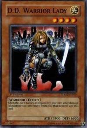 Image of D.D. Warrior Lady (SDDE-EN010) - Structure Deck: The Dark Emperor Unlimited