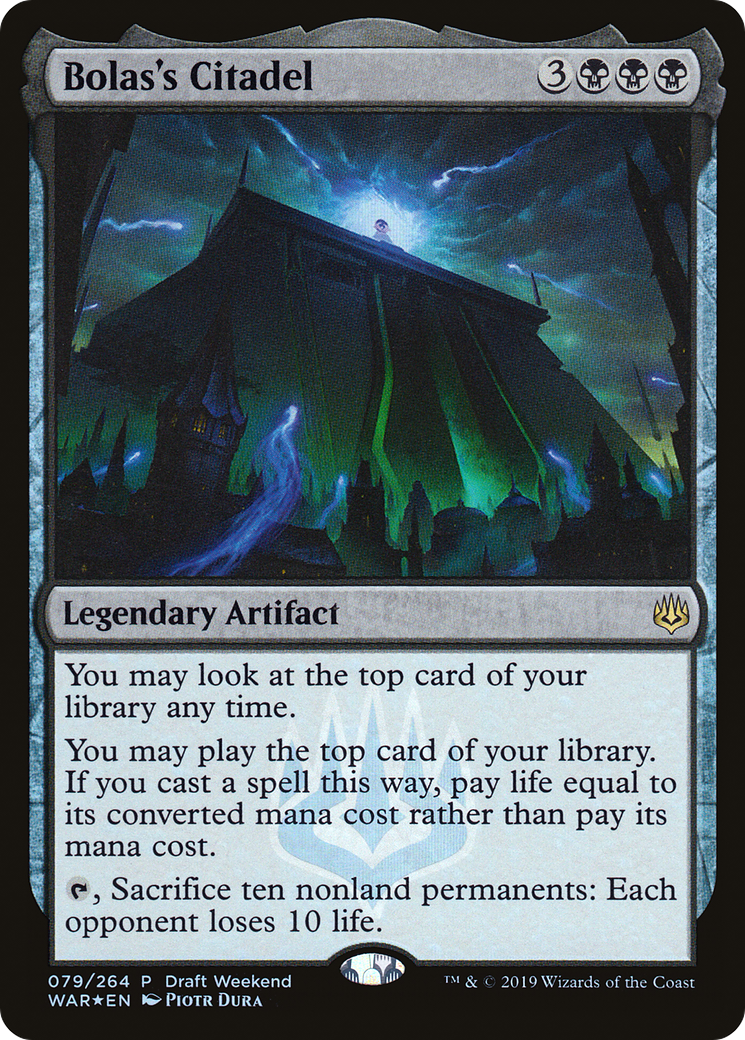 Image of Bolas's Citadel (Draft Weekend) (LARP-079) - War of the Spark Promos Foil