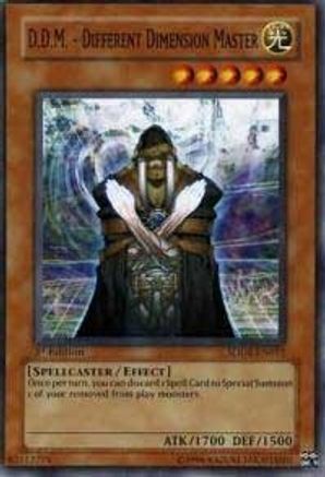 Image of D.D.M. - Different Dimension Master (SDDE-EN015) - Structure Deck: The Dark Emperor 1st Edition