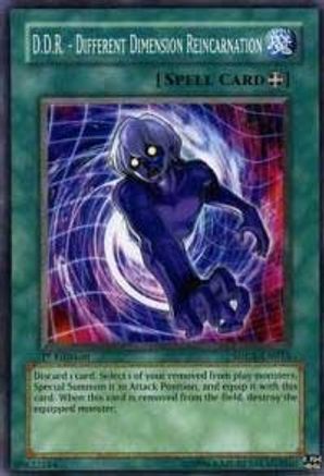 Image of D.D.R. - Different Dimension Reincarnation (SDDE-EN018) - Structure Deck: The Dark Emperor 1st Edition