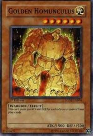 Image of Golden Homunculus (SDDE-EN004) - Structure Deck: The Dark Emperor Unlimited