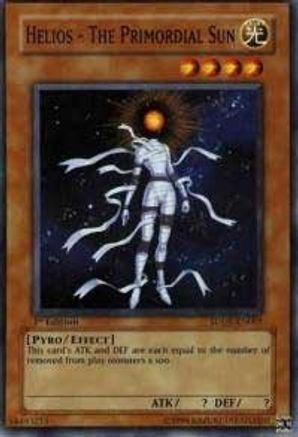 Image of Helios - The Primordial Sun (SDDE-EN005) - Structure Deck: The Dark Emperor Unlimited