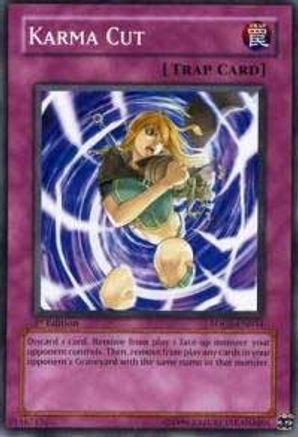 Image of Karma Cut (SDDE-EN034) - Structure Deck: The Dark Emperor 1st Edition