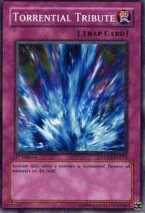 Image of Torrential Tribute (SDDE-EN031) - Structure Deck: The Dark Emperor Unlimited