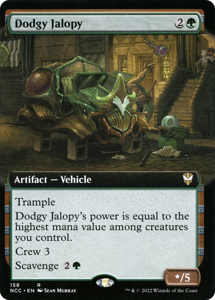 Image of Dodgy Jalopy (Extended Art) (NCC-158) - New Capenna Commander: (Extended Art)