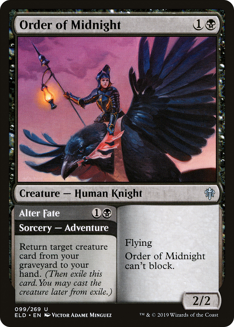 Image of Order of Midnight (ELD-099) - Throne of Eldraine
