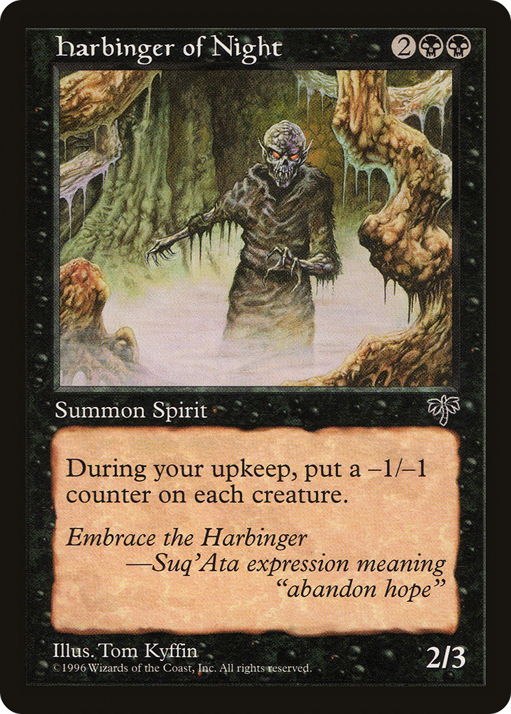 Image of Harbinger of Night (MIR-) - Mirage