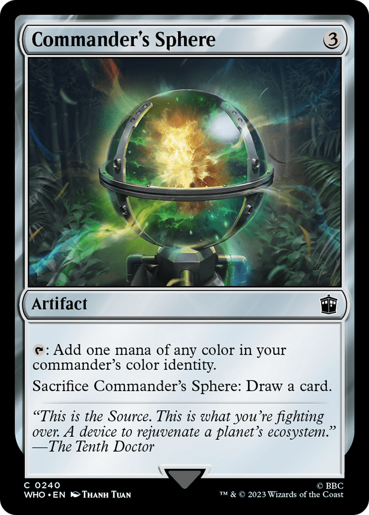 Image of Commander's Sphere (WHO-240) - Doctor Who