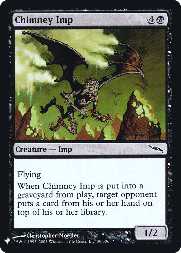 Image of Chimney Imp (LIST-059) - The List Foil