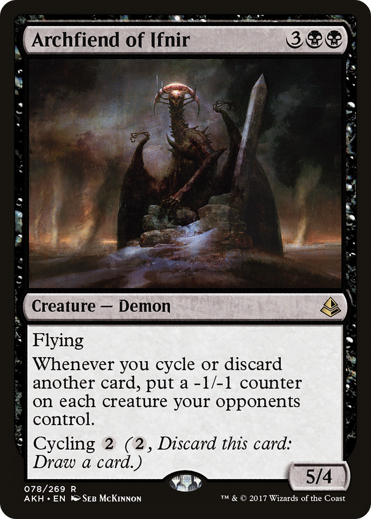 Image of Archfiend of Ifnir (AKH-078) - Amonkhet Foil