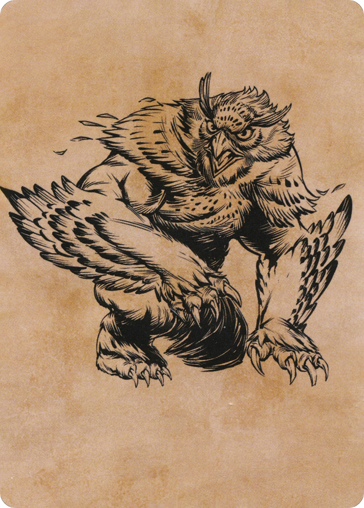 Image of Owlbear // Owlbear (AAFR-076) - Adventures in the Forgotten Realms Art Series (Borderless)