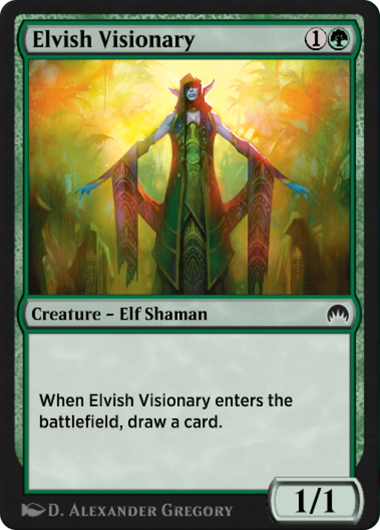 Image of Elvish Visionary (HA1-013) - Historic Anthology 1