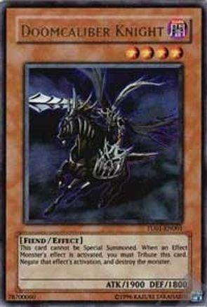 Image of Doomcaliber Knight (TU01-EN001) - Turbo Pack Booster One Pack Unlimited