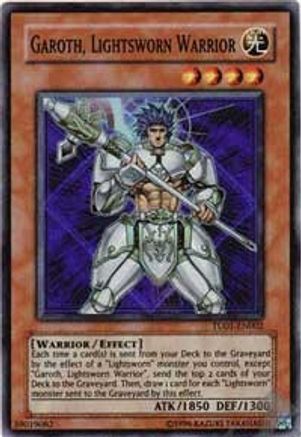 Image of Garoth, Lightsworn Warrior (TU01-EN002) - Turbo Pack Booster One Pack Unlimited