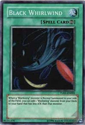 Image of Black Whirlwind (TU01-EN005) - Turbo Pack Booster One Pack Unlimited
