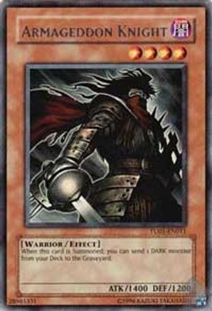 Image of Armageddon Knight (TU01-EN011) - Turbo Pack Booster One Pack Unlimited