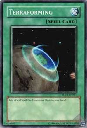 Image of Terraforming (TU01-EN013) - Turbo Pack Booster One Pack Unlimited