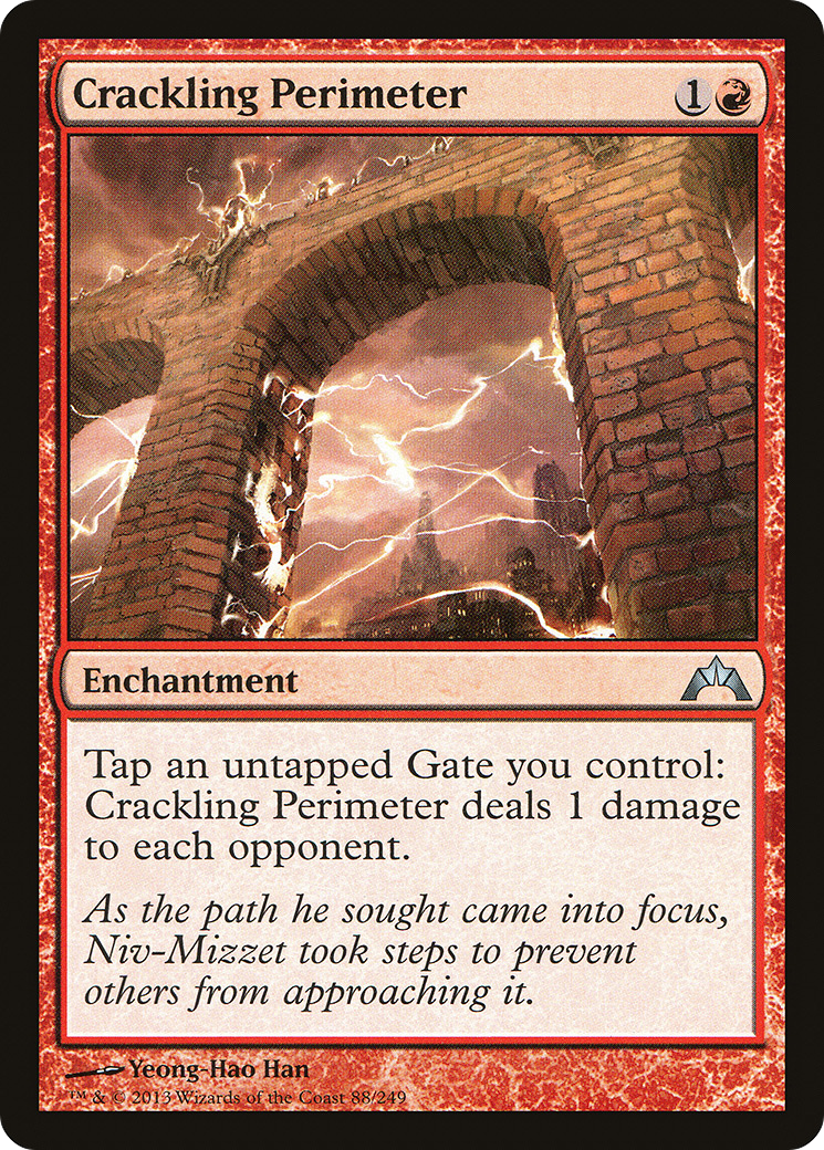 Image of Crackling Perimeter (GTC-088) - Gatecrash