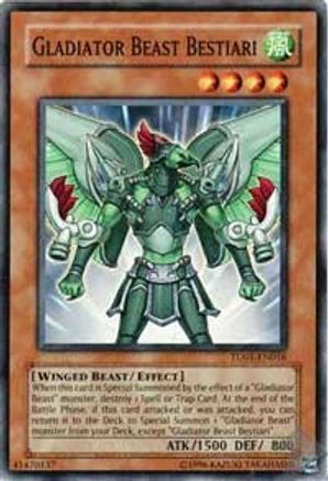 Image of Gladiator Beast Bestiari (TU01-EN016) - Turbo Pack Booster One Pack Unlimited