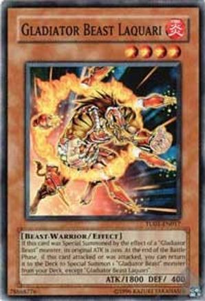 Image of Gladiator Beast Laquari (TU01-EN017) - Turbo Pack Booster One Pack Unlimited