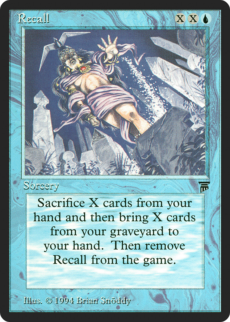 Image of Recall (LEG-) - Legends