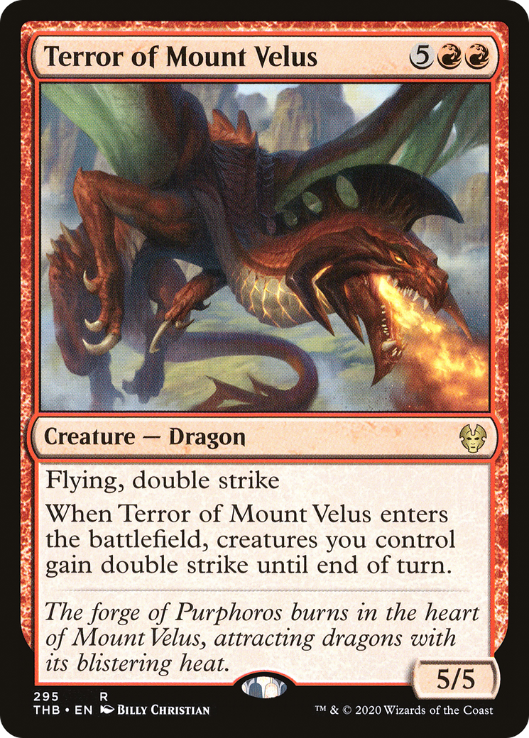 Image of Terror of Mount Velus (THB-295) - Theros Beyond Death