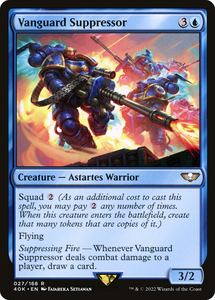 Image of Vanguard Suppressor (40K-027) - Warhammer 40,000 Commander