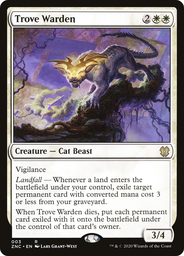 Image of Trove Warden (ZNC-003) - Zendikar Rising Commander