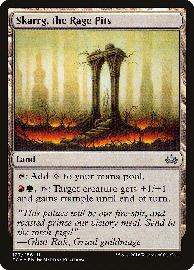 Image of Skarrg, the Rage Pits (PCA-127) - Planechase Anthology