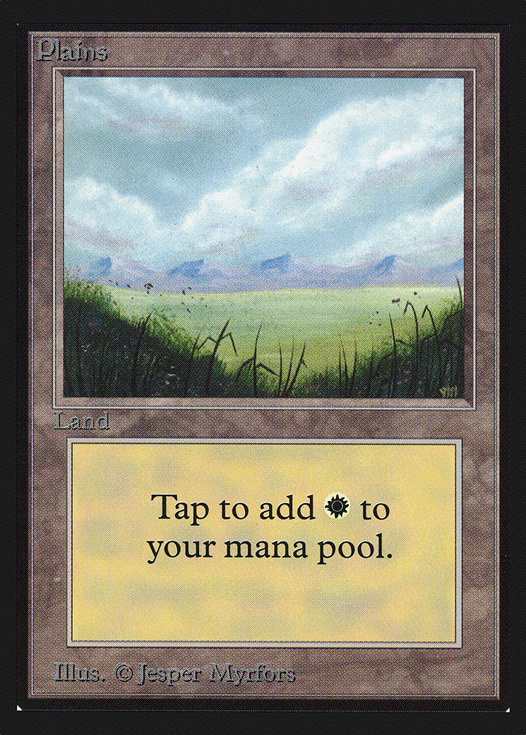 Image of Plains (A) (CE) (CED-289) - Collectors' Edition