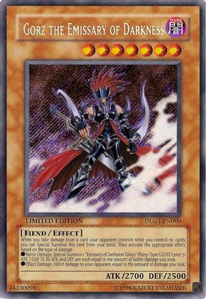Image of Gorz the Emissary of Darkness (DLG1-EN000) - Dark Legends Limited