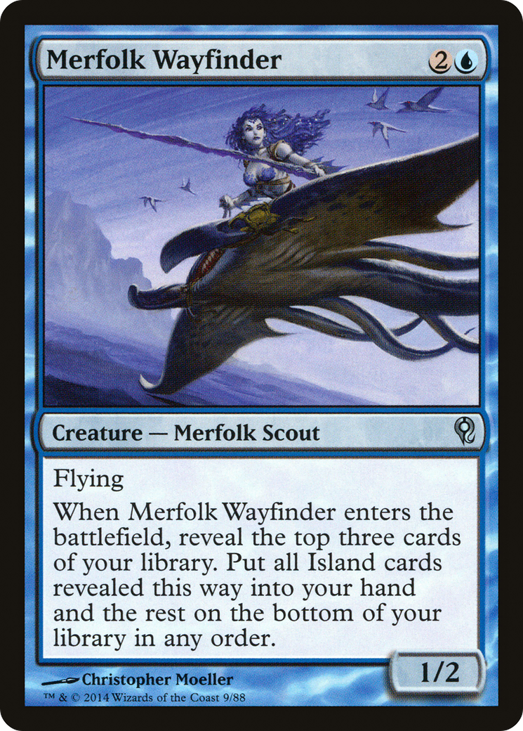 Image of Merfolk Wayfinder (DDM-009) - Duel Decks: Jace vs. Vraska