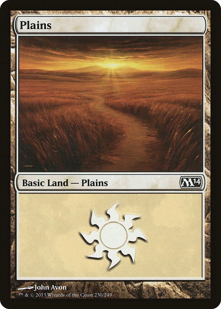 Image of Plains (230) (M14-230) - Magic 2014