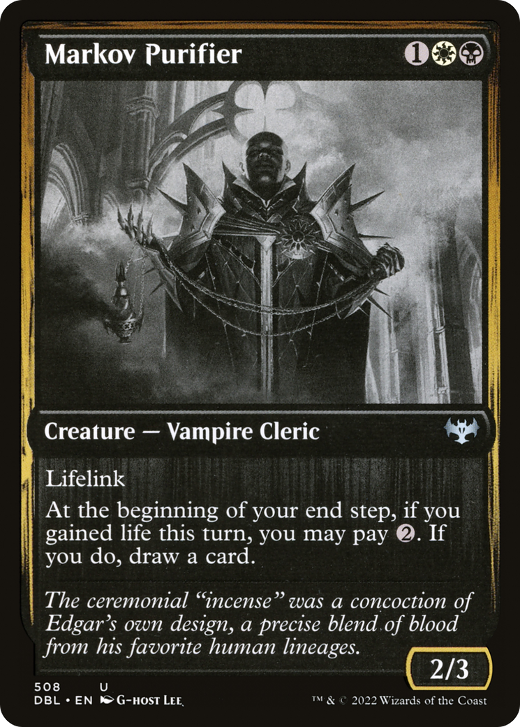 Image of Markov Purifier (DBL-508) - Innistrad: Double Feature