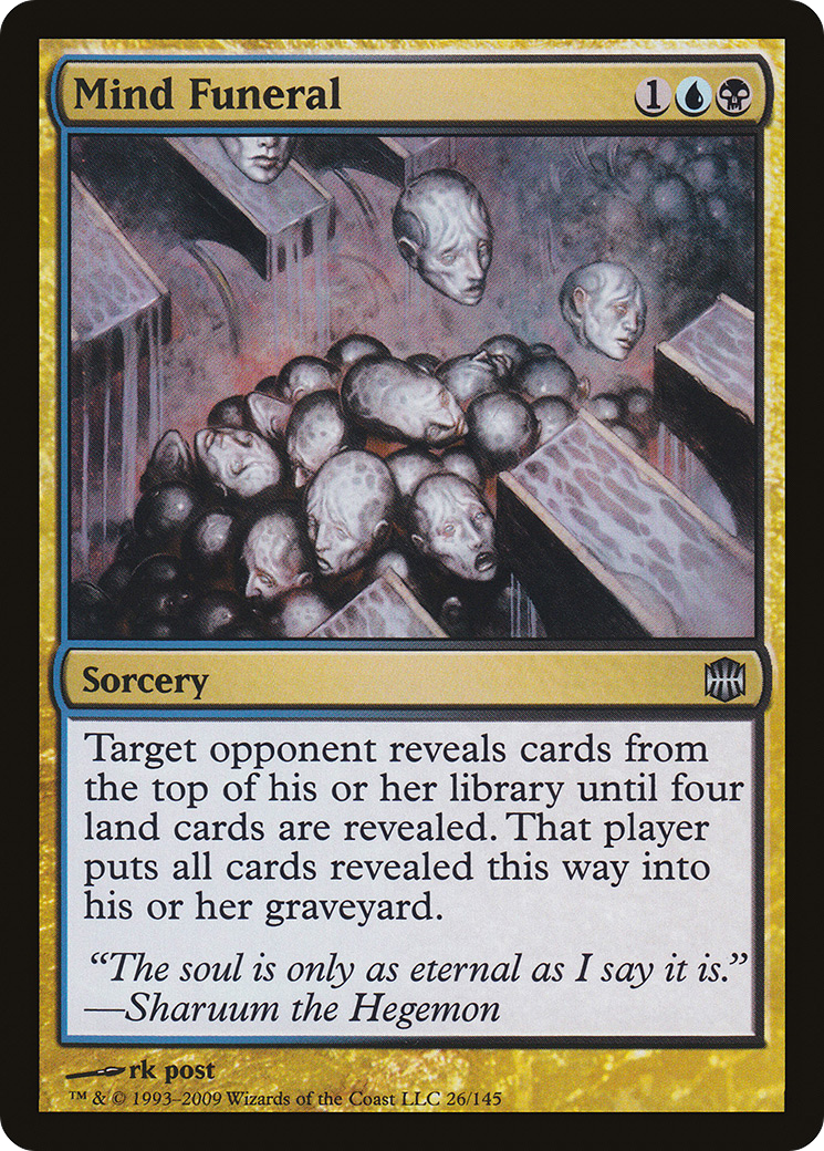 Image of Mind Funeral (ARB-026) - Alara Reborn Foil