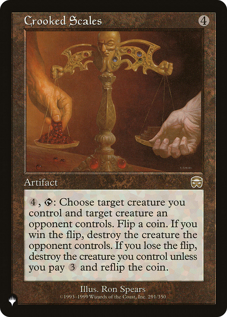 Image of Crooked Scales (LIST-291) - The List