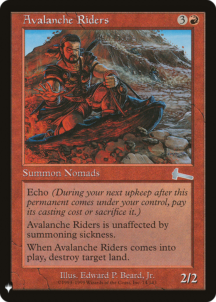 Image of Avalanche Riders (LIST-074) - The List